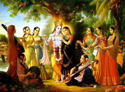 Radha Krishna Gopis