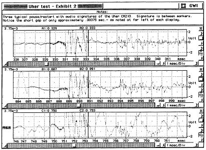 Audio Spectrographic Analysis: - Exhibit 2