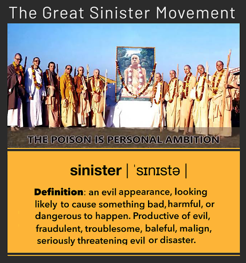 THE GREAT SINISTER MOVEMENT