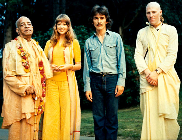 Prabhupada Patty George Harrison Beatles